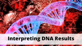 Interpreting DNA Results