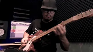 RoyZiv  Neo Soul Progression/solo (Cover) with  lesson