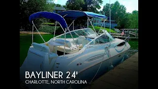 [UNAVAILABLE] Used 2002 Bayliner Ciera 2455 Sunbridge LX in Charlotte, North Carolina