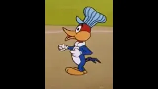 Pica-Pau imitando um trem - Woody Woodpecker imitating a train ("Tchuc tchuc tchuc tchuc...")