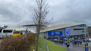 Amex Stadium: Brighton and Hove Albion v Sheffield United (Sunday 12th November 2023)