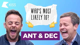 Ant & Dec want the Kardashians on their SM:TV Live reunion | Who’s Most Likely To