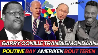 Mezanmi men zen pete,Putin bay Biden bout tèren,Gary Conille fè kè ayisyen kontan,Biden bat trump