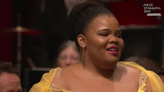 NEUE STIMMEN 2019 - Final: Nombulelo Yende sings "Sì. Mi chiamano Mimì", La Bohème, Puccini