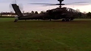 Apache taking off