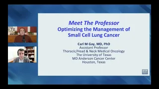 Small Cell Lung Cancer | Meet The Professor: Optimizing the Management of Small Cell Lung Cancer ...