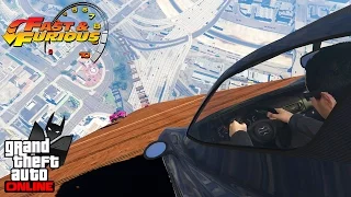 GTA V Online: Velozes e Furiosos #118: A GRANDE GIGANTE ENORME BIG RAMPA