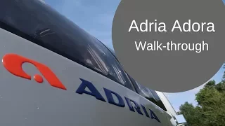 2018 Adria Adora 613DT Isonzo walk-through