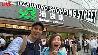 Ikebukuro Shopping and Station Adventure