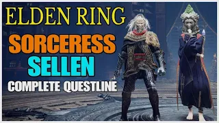 ELDEN RING - How to Get The Shard Spiral Sorcery | Sorceress Sellen’s Complete Questline