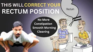 CORRECT YOUR RECTUM POSITION | NO MORE CONSTIPATION | YOGA FOR CONSTIPATION | ​⁠@PrashantjYoga