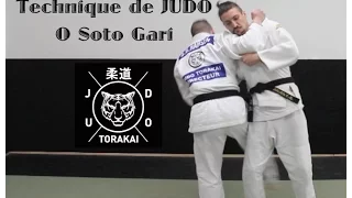 O Soto Gari, technique de judo.