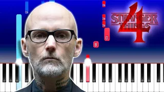 Moby - When It’s Cold I’d Like to Die (Piano Tutorial)