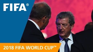 Roy Hodgson (England) REACTION: World Cup Preliminary Draw