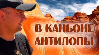 В Каньоне Антилопы (Lower Antelope canyon). Аризона США