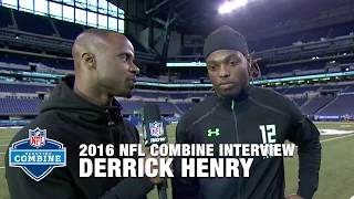 Derrick Henry (Alabama, RB) Reflects on Impressive Combine Performance | 2016 NFL Combine Interview