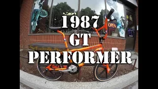 Custom 1987 GT Pro Freestyler Old School BMX Build @ Harvester Bikes