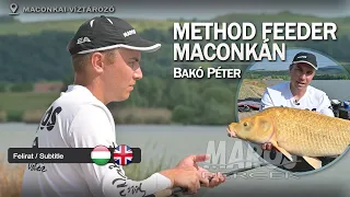 Maros Percek - Maconkai-víztározó: Method Feeder - Bakó Péter