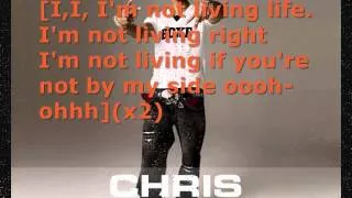 Nicki Minaj ft Chris Brown-Right By My Side (HD) Lyrics on screen