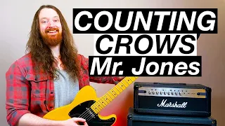 Mr. Jones by Counting Crows - Guitar Lesson & Tutorial