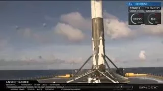 THAICOM-8 | LAUNCH AND LANDING FALCON 9 | ЗАПУСК И ПОСАДКА FALCON 9