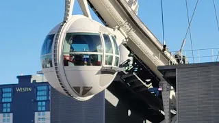 las Vegas monorail secrets filmed at high roller station. locals ride for one dollar