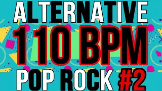 110 BPM - Alternative Pop Rock #2 - 4/4 Drum Track - Metronome - Drum Beat