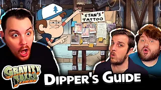 Gravity Falls Shorts Dippers Guide to the Unexplained REACTION || Group Reaction