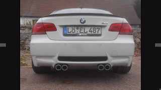 LOUD BMW M3 e92 w/ Akrapovic exhaust Startup and Acceleration-1080p HD