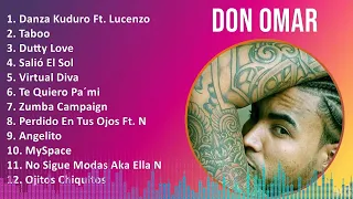 D o n O m a r 2024 MIX Greatest Hits Full Album ~ 1990s Music ~ Top Rap, Latin, Urbano, Reggaeto...