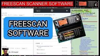 FREESCAN SOFTWARE - RADIO SCANNERS- USB DRIVER HELP & MORE