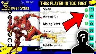 99 Speed!! 99 Acceleration!!:No Defender Can Stop Him - efootball 2023