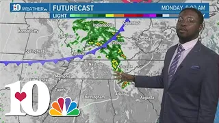 Sunday 5/5/24: Rain chances decline for the day before a wet rest of the week