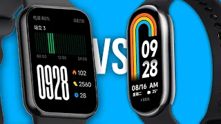 Comparativo: XIAOMI MI BAND 8 PRO vs MI BAND 8 - Quais as diferenças? Qual comprar?