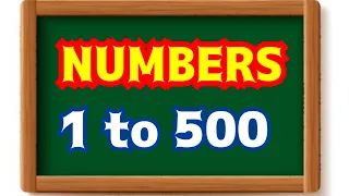 Learn Numbers 1 to 500 _  Counting from 1 to 500 _  Baby Learning India