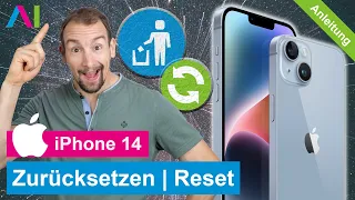 iPhone 14 - Zurücksetzen | Reset •  • 📱1️⃣4️⃣ • ⏬ • Anleitung | Tutorial