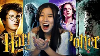 I finally watched ALL the HARRY POTTER MOVIES | here they are all in one place :)
