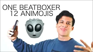 One Beatboxer, 12 Animojis