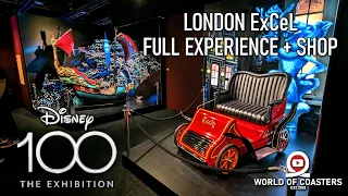 Disney 100 Exhibition Vlog - The ExCeL London -  Experience & Shop