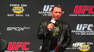 Joe Rogan get called a Bitch at UFC 122