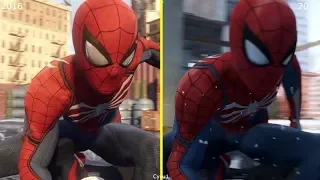 Spider-Man PS4 E3 2016 vs E3 2017 Scenes and Graphics Comparison