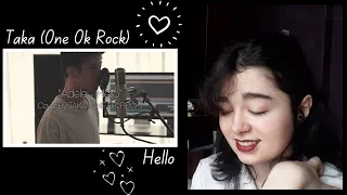 Taka (One Ok Rock) - Hello - Adele [Reaction Video] Wonderful Cover & Video 🥲