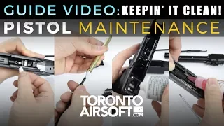 Gas Blowback Airsoft  6mm Pistol Maintenance Guide - TorontoAirsoft.com