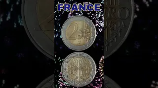 france 2 euro 2000.#shorts #coinnotesz