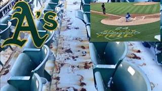 Is This Place Safe? Rusting Floors at Worst Stadium in Baseball? A's OAKLAND COLISEUM MLB