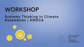 Workshop on Systems Thinking in Climate Assemblies | KNOCA