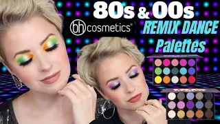 BH COSMETICS 80s + 00s REMIX DANCE EYESHADOW PALETTES | 2 LOOKS + REVIEW | Steff's Beauty Stash
