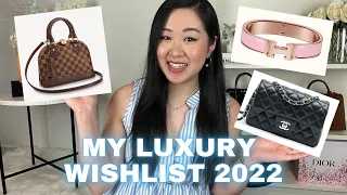 MY LUXURY WISHLIST FOR 2022 | LOUIS VUITTON, HERMES, TIFFANY & CO., CHANEL & MORE