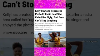 Radio Host DISS Kelly Rowland calls her UGLY " I got RECIEPTS" #shorts