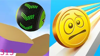 Going Balls Vs Coin Rush Android iOS Gameplay - 313